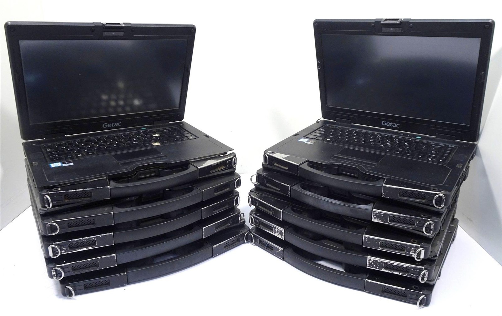 Lot 10 Getac S410 Core i5-6300U 2.40GHz No RAM No HD Laptops