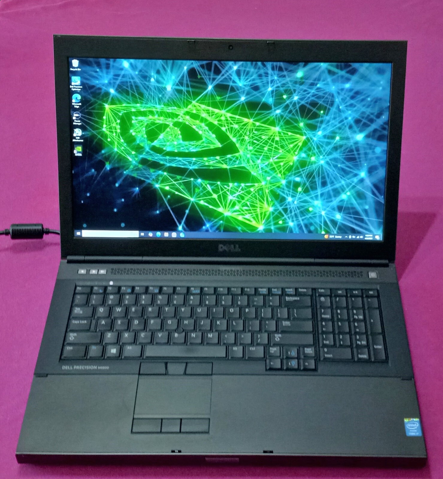 Dell Precision M6800 laptop I7-4810mq 2.8-3.8Ghz 24GB 500GB NVIDIA “P5000” AX200