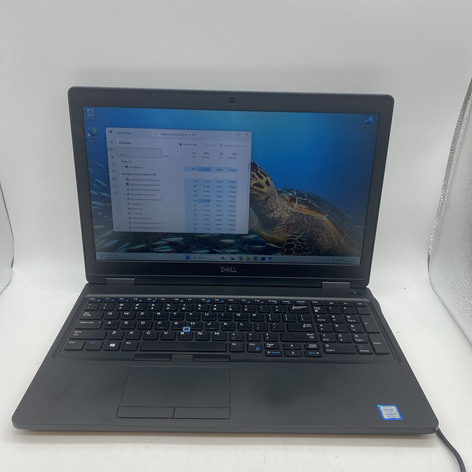 Dell Latitude 5590 (Intel Core i5 8th Gen, 8GB RAM, 256GB SSD “NEEDS BATT” (L8)