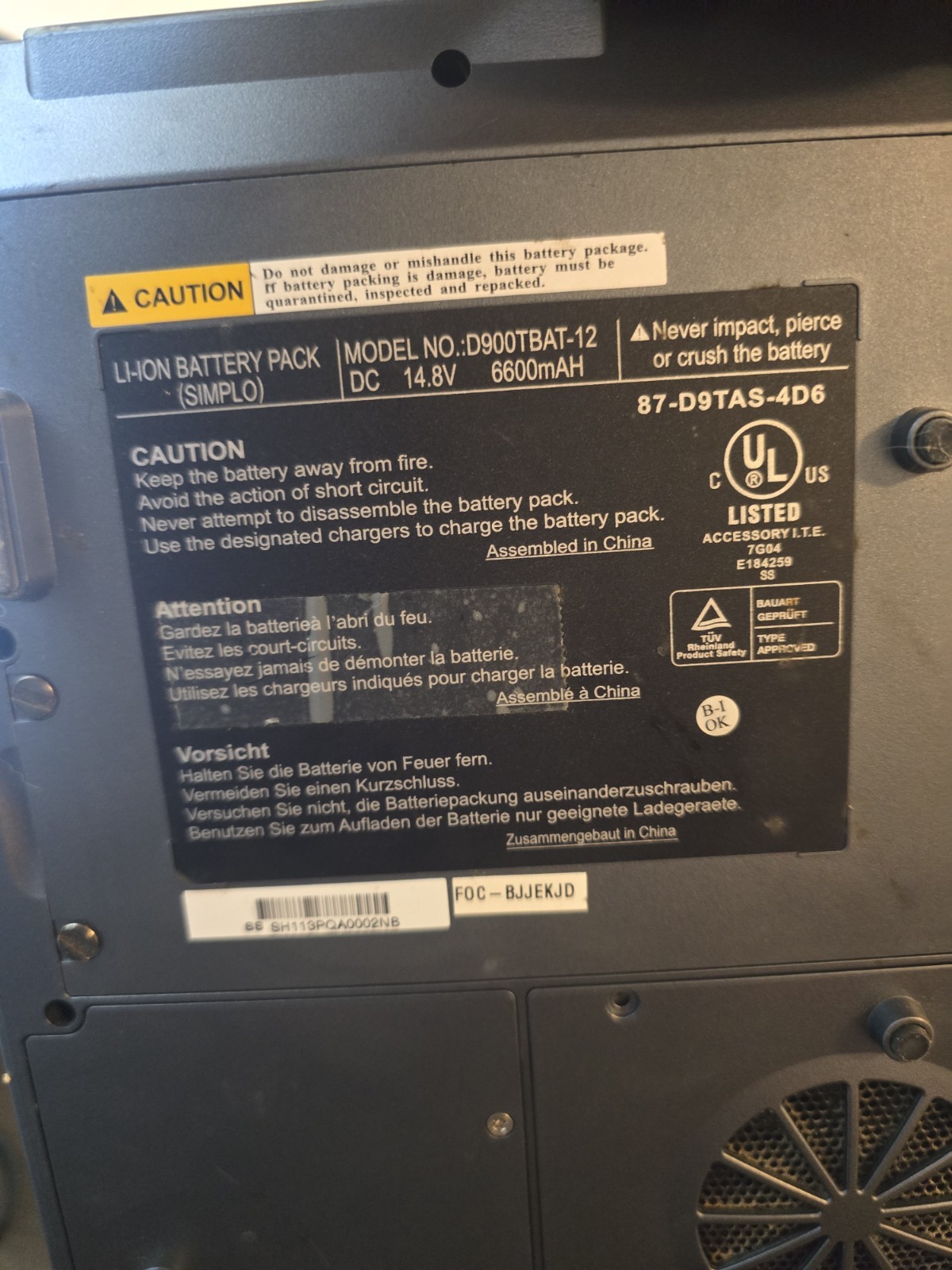 Alienware Area-51 M9700 17in AMD Turion 64 X2 2.0GHz 1GB 120GB XP Pro Black