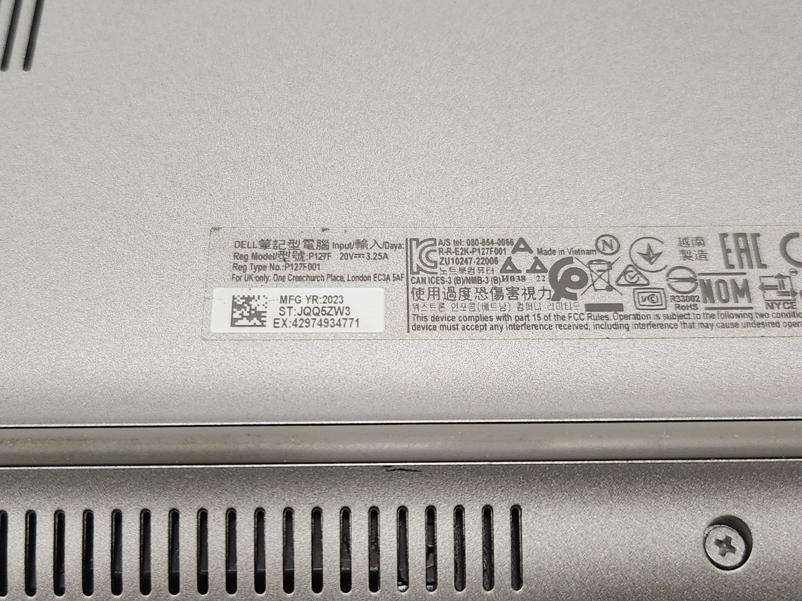 Dell Latitude 5540 15.6″ Laptop i5-1335U 1.3Ghz 8GB RAM 256GB SSD W11P + AC
