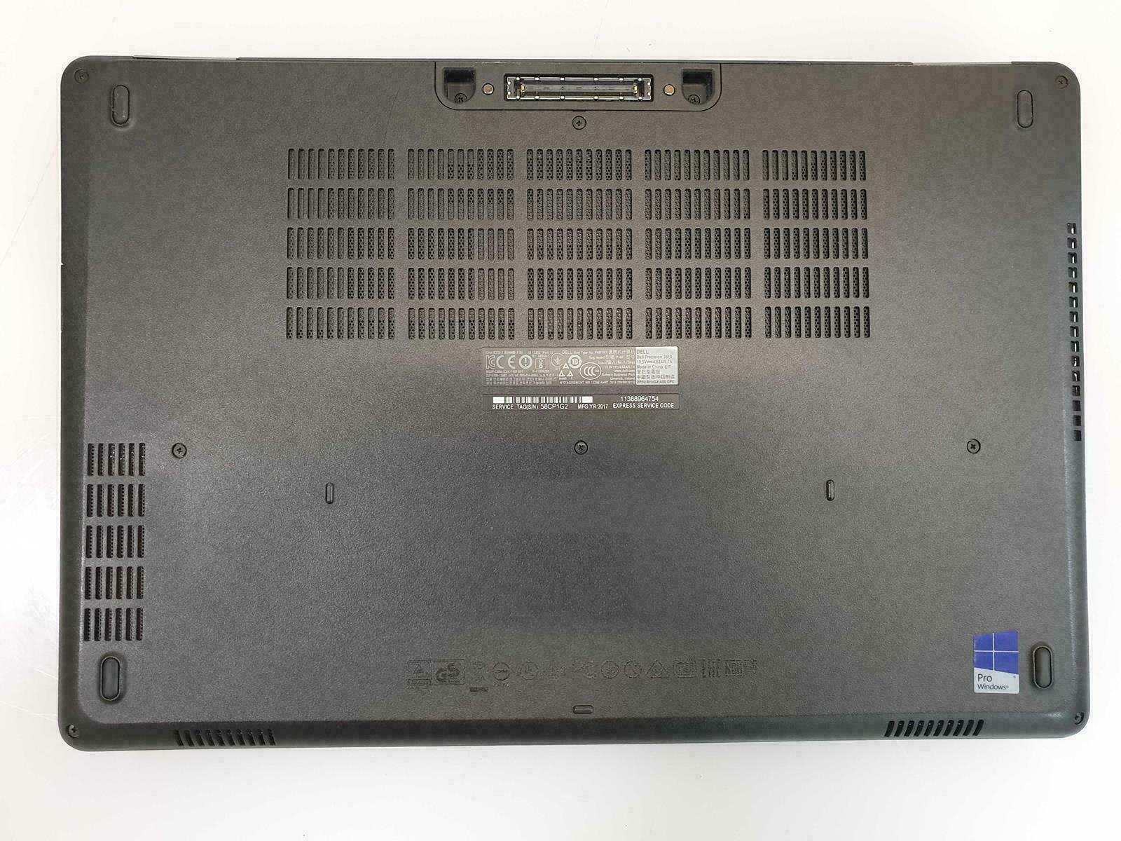 Workstation DELL Precision M3510 i7-QUAD 2TB SSD 32GB 15.6″ IPS W5130M + DOCK