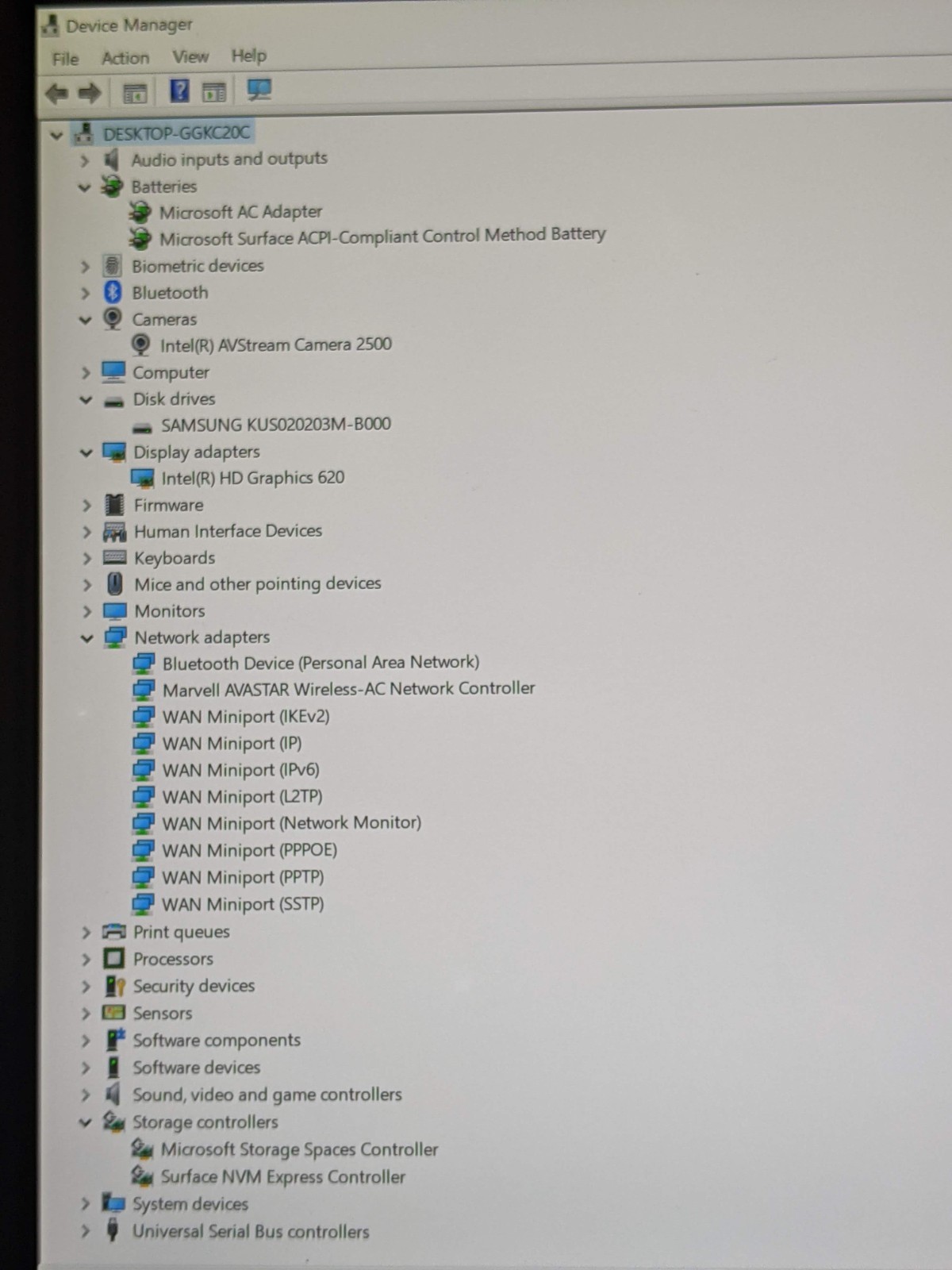 MS Surface Pro 1796 12.3″ 2736×1824 TOUCH i5-7th Gen 2.6GHz 4GB 128GB SSD AS-IS