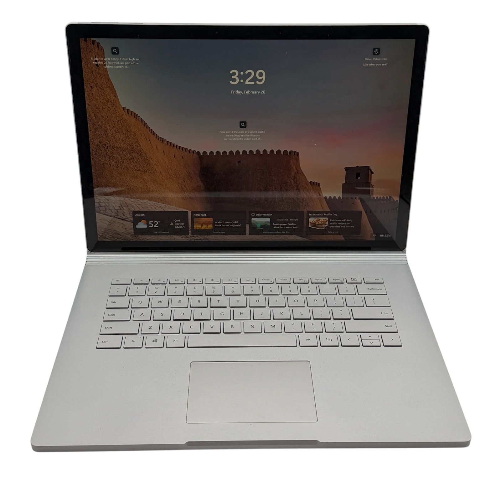 15” Microsoft Surface Book 2 Intel Core i7, 8650U @ 1.90GHz, 16GB RAM 512GB SSD