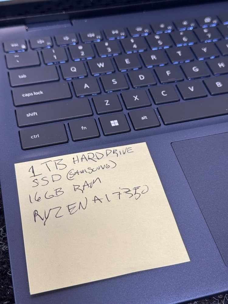 Dell 14 Plus Laptop Ryzen AI 7 350 16GB RAM 1TB SSD Touchscreen Windows 11