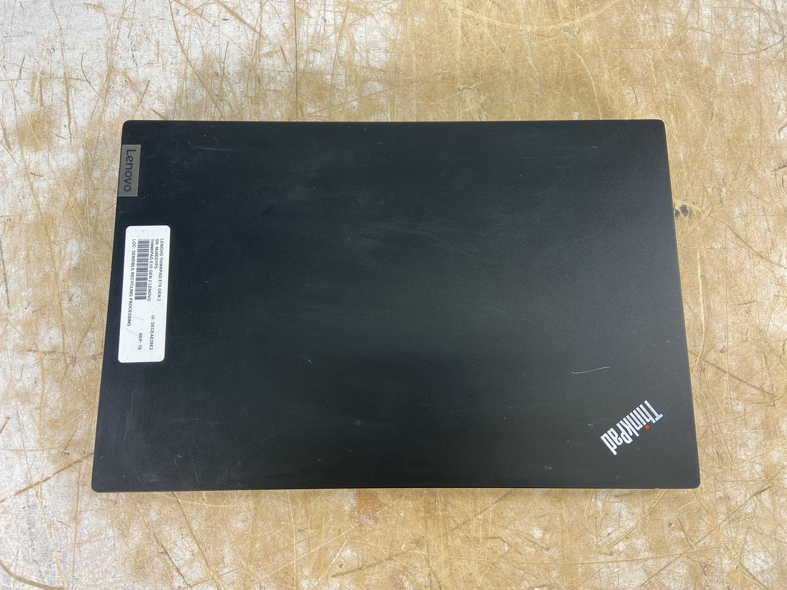 LENOVO THINKPAD E15 GEN 2 i7-1165G7 @ 2.8GHz, 8GB RAM, NO HDD/OS – (FOR PARTS)