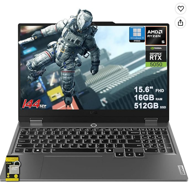 Lenovo LOQ Gaming Laptop – RTX 5050