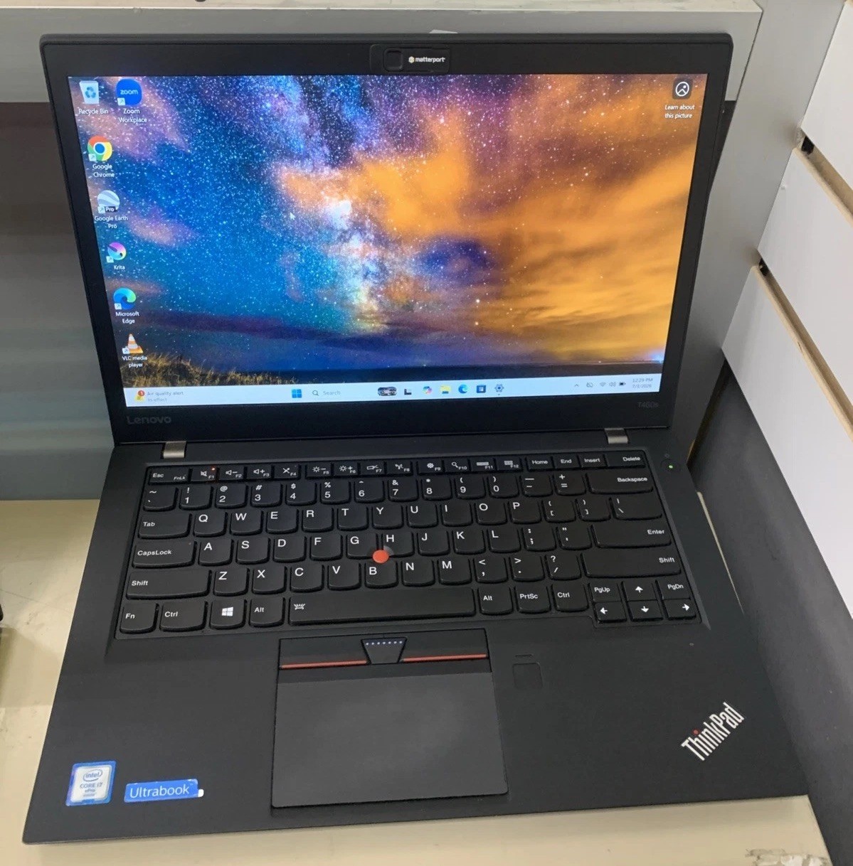 🔥5x Lenovo ThinkPad T460S 8GB 128GB SSD Intel Core i7-6600u 14″☆WIN 11 PRO☆