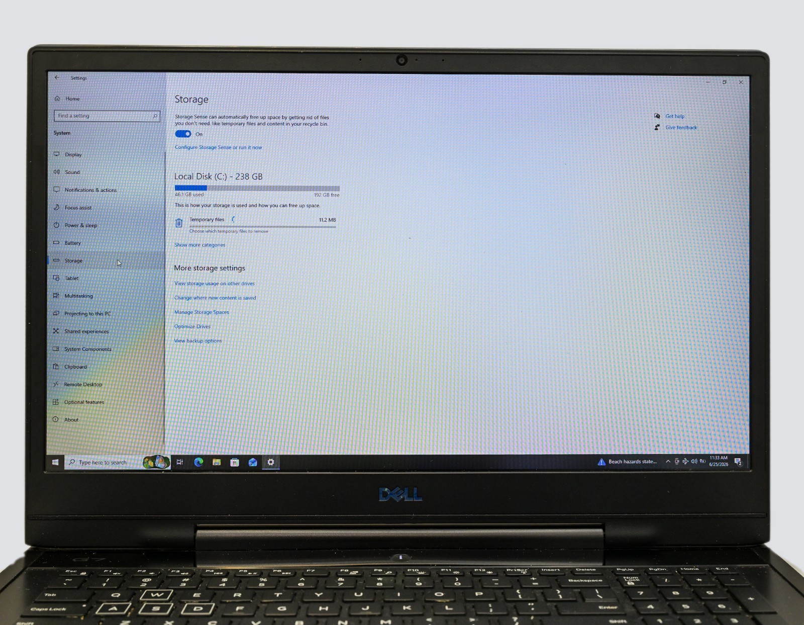 Dell G7 7790 i7-9750H 2.6GHz 16 GB RAM 256 GB SSD – Windows 11 -NO BATTERY