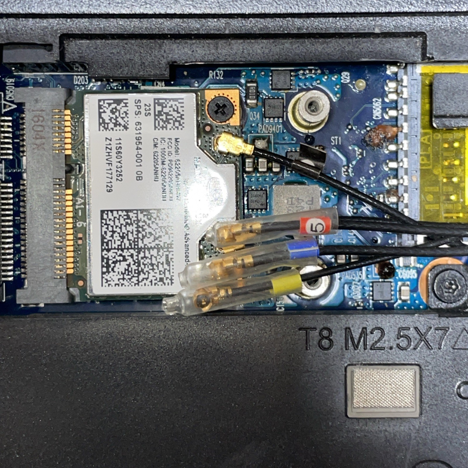 hp delphi D40 elitebook 8460p Intel Corei5 vPro laptop parts