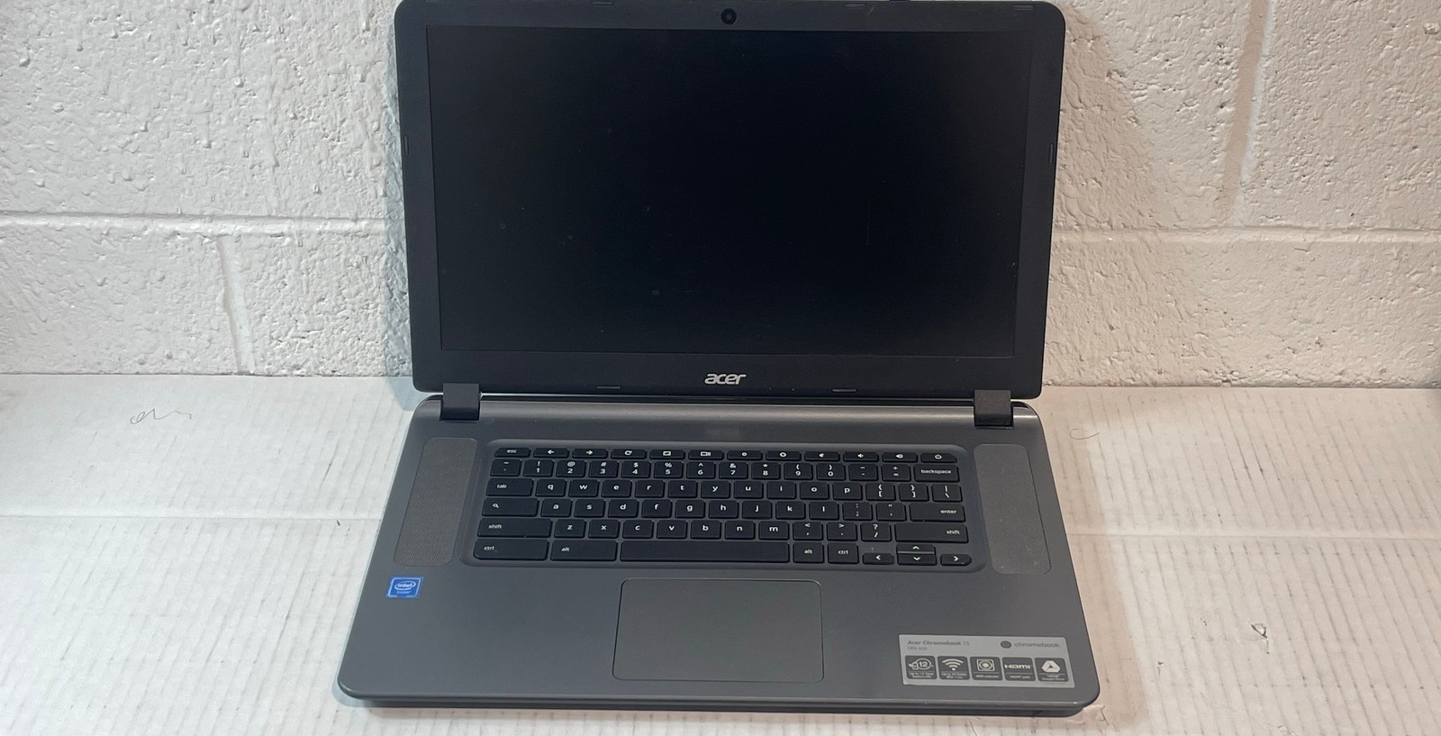 Acer Chromebook 15 CB3-532-C47C 15.6″ Laptop N15Q9 No HDD