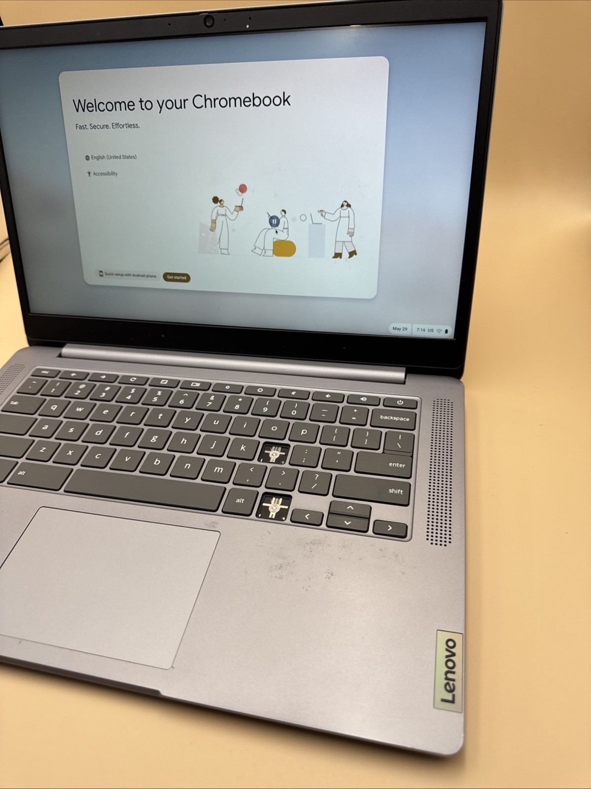 Lenovo IdeaPad 3 Chrome 14M836 14″ 64GB eMMC, MediaTek MT8183, 2.00 GHz *READ