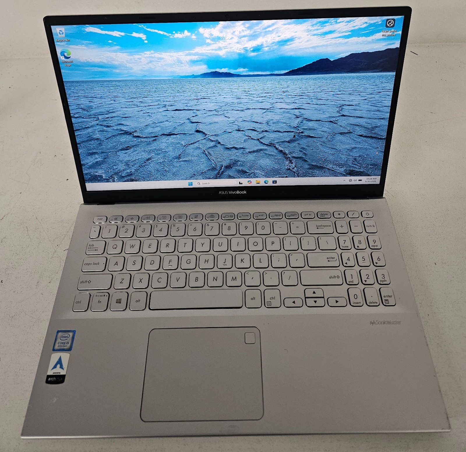 ASUS VivoBook 15 S512F Laptop Intel Core i5-8265U 12GB Ram 512GB SSD Win 11 (FL)