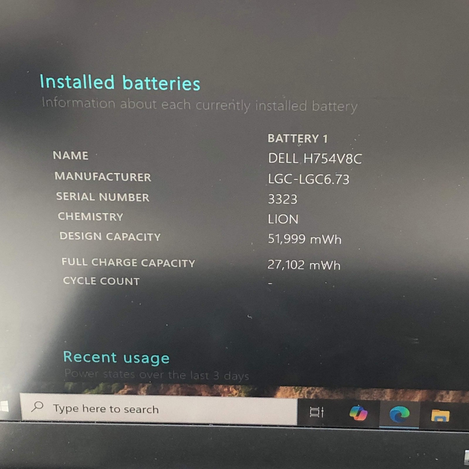 Broken Dell XPS 13 9380 13.3″ i5-8265U 1.6GHz 8GB RAM 256GB SSD /Bad Battery