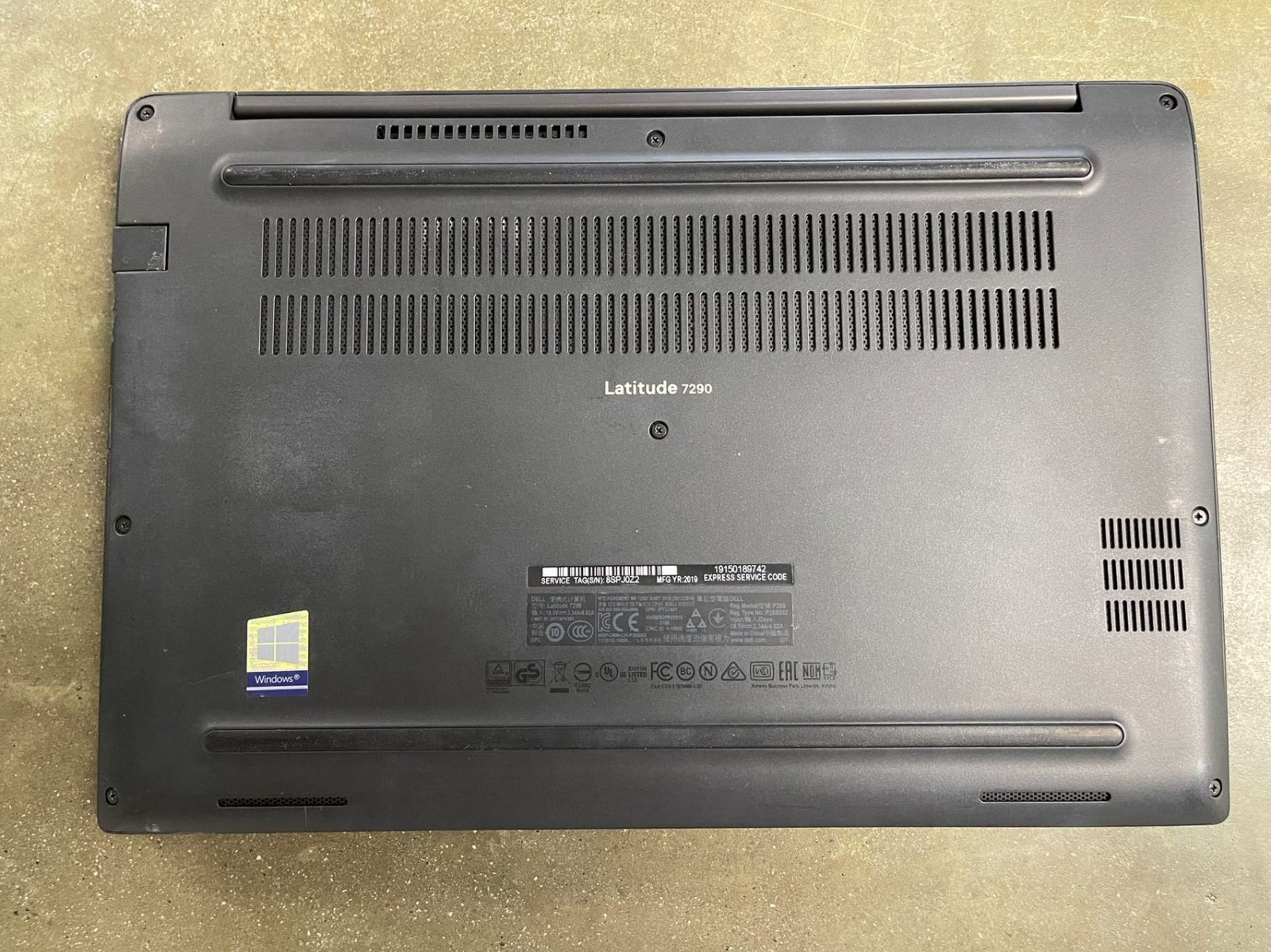 LOTX3 Dell Latitude 7290 12.5″ i5-8350U Laptop MOTHERBOARD SCREEN KEYBOARD