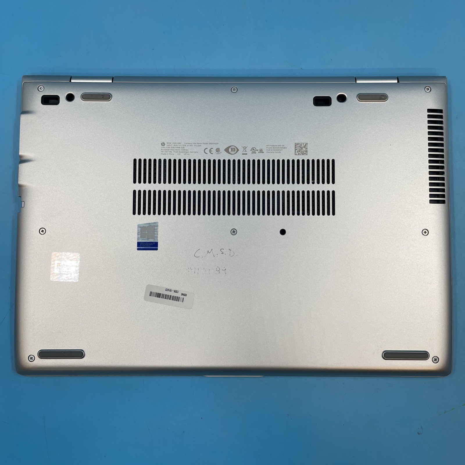 HP ProBook 640 G5 | i7-8565U | 8GB RAM | 256GB SSD | WIN 11 PRO | 100% BATT