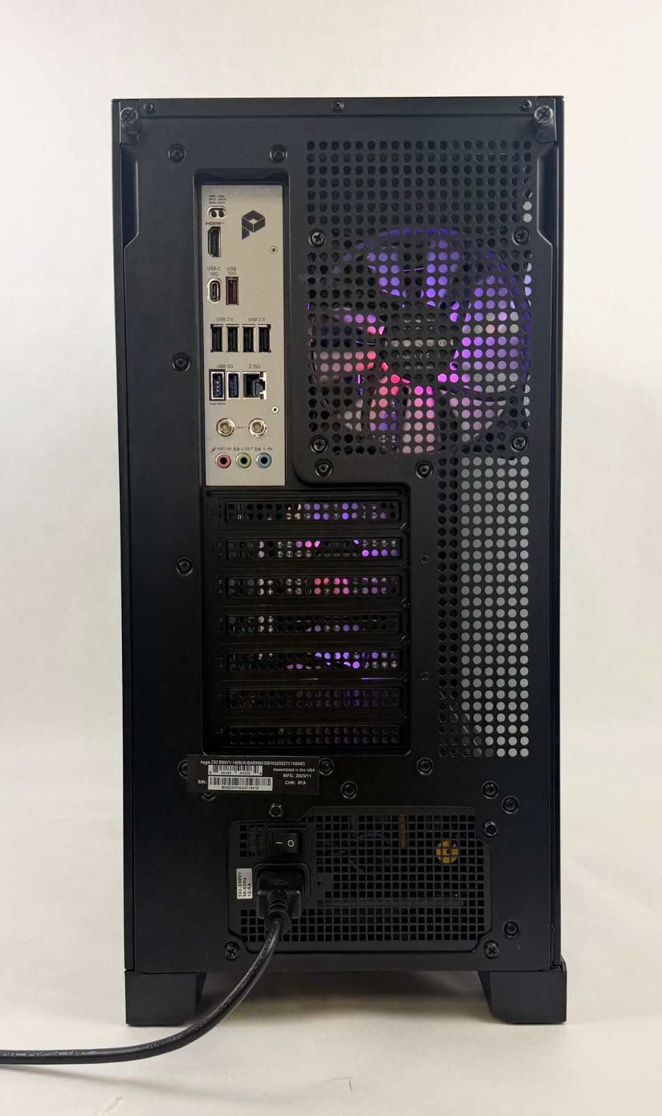 MSI Aegis ZS2 Gaming Ryzen 9 9900X Liquid Cooling 16GB 2TB SSD Needs GPU W11H