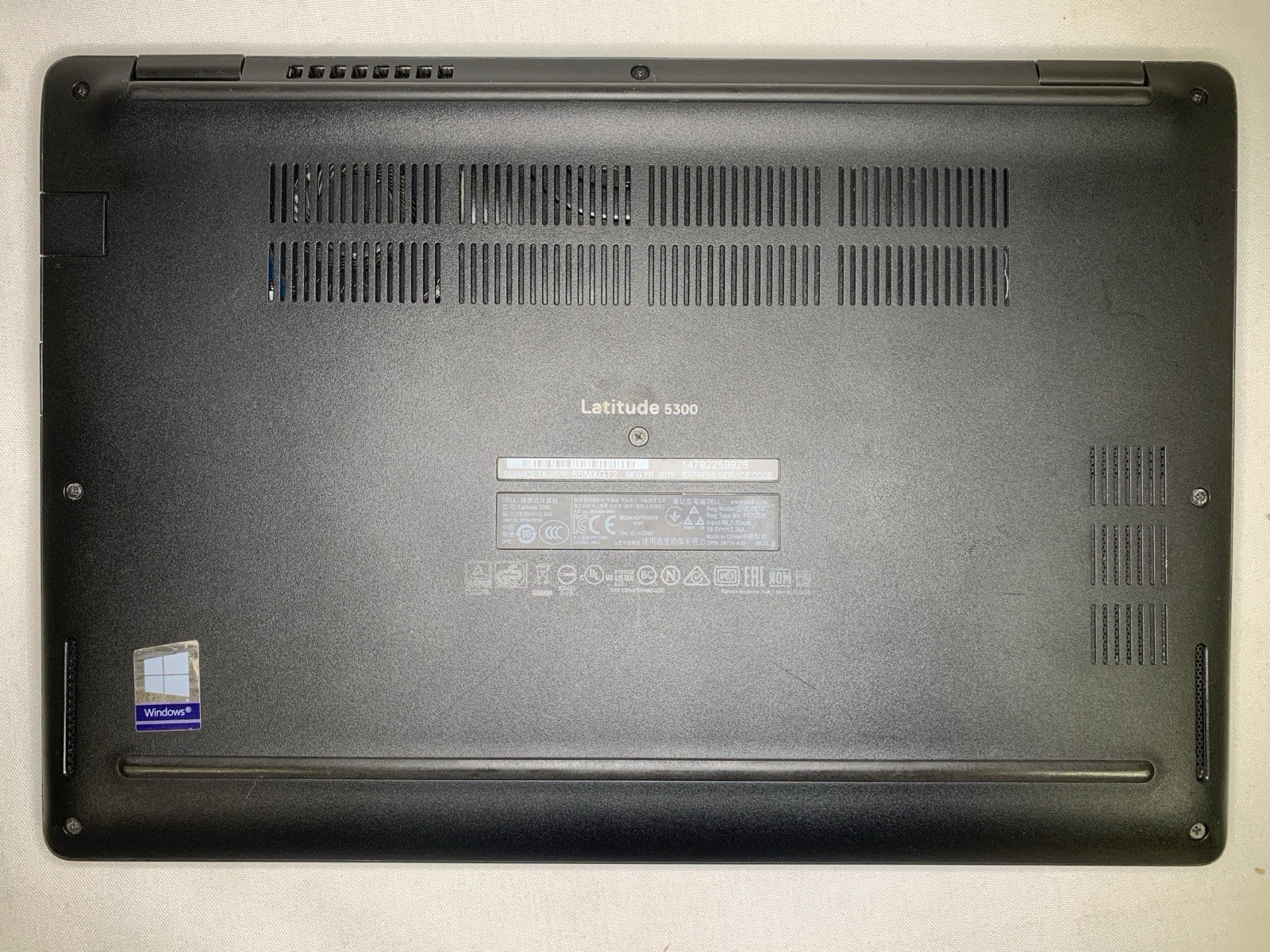 Dell Latitude 5300 13.3″ Laptop 8GB RAM 256GB SSD i7 8665U Win11