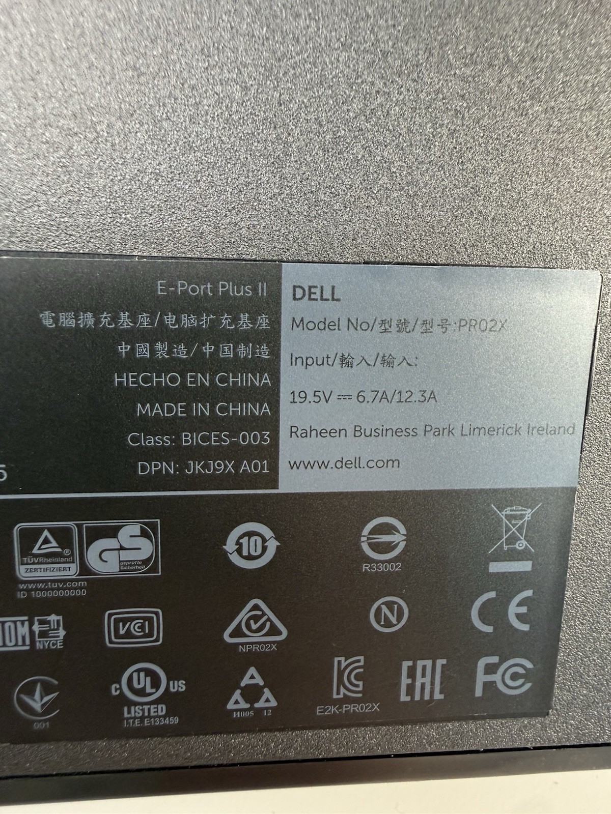 Dell Latitude E7470 Intel Core i5-6300U 2.40GHz 14″ HD 8GB With Dock No HD