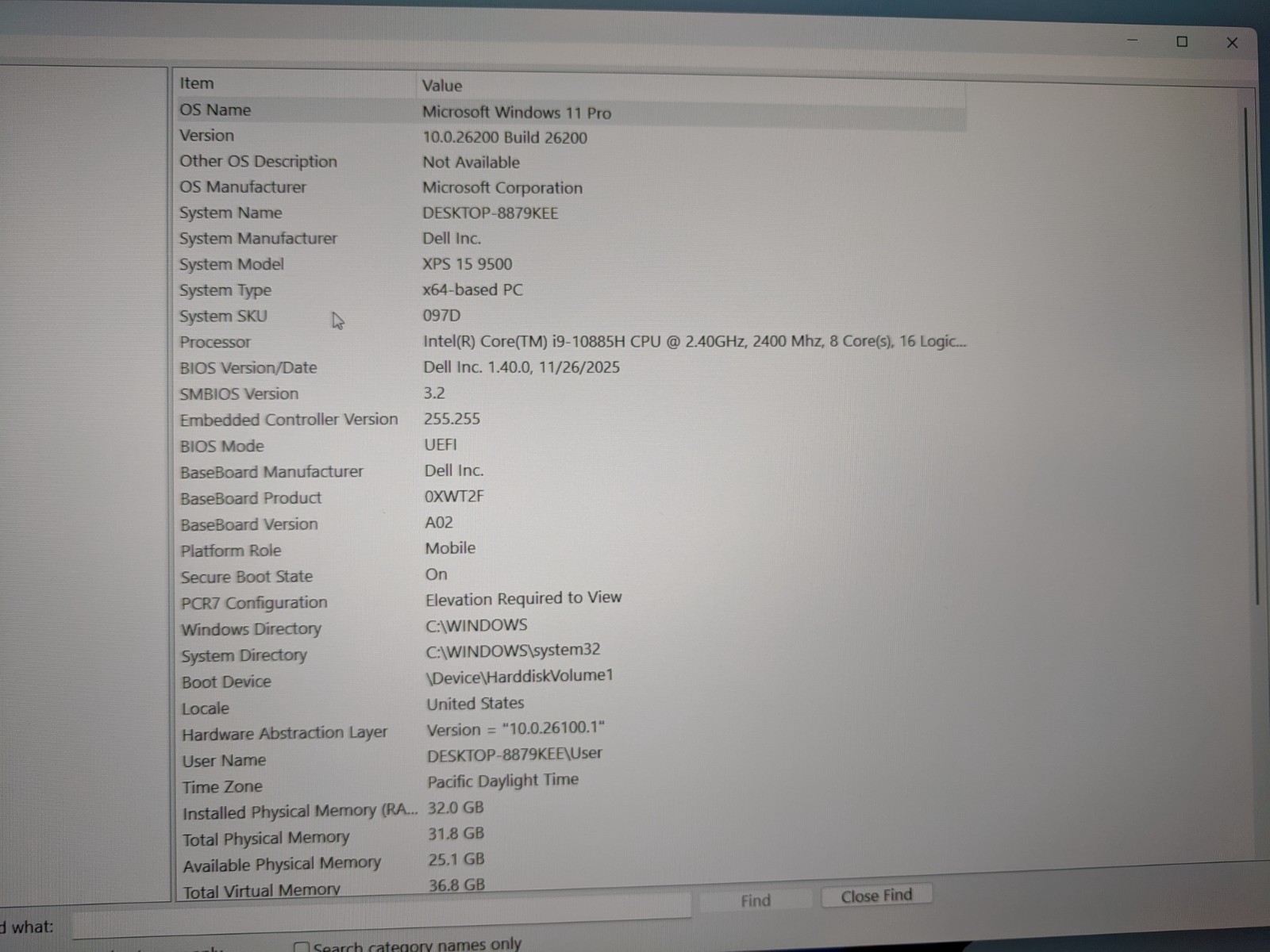 Dell XPS 15 9500 – Core i9-10885H | 32GB DDR4 | 1TB NVMe | GTX 1650 Ti 4GB | W11