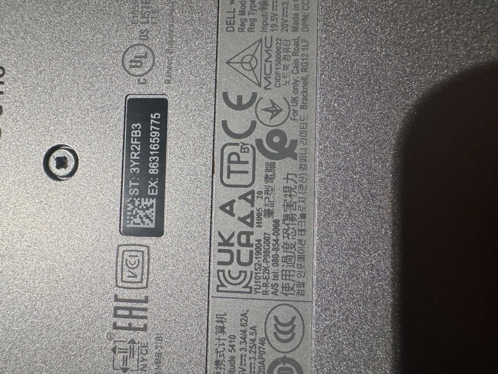 Dell Latitude 5410 i5-10310U 12GB RAM 256GB SSD Windows 11 Pro Charger