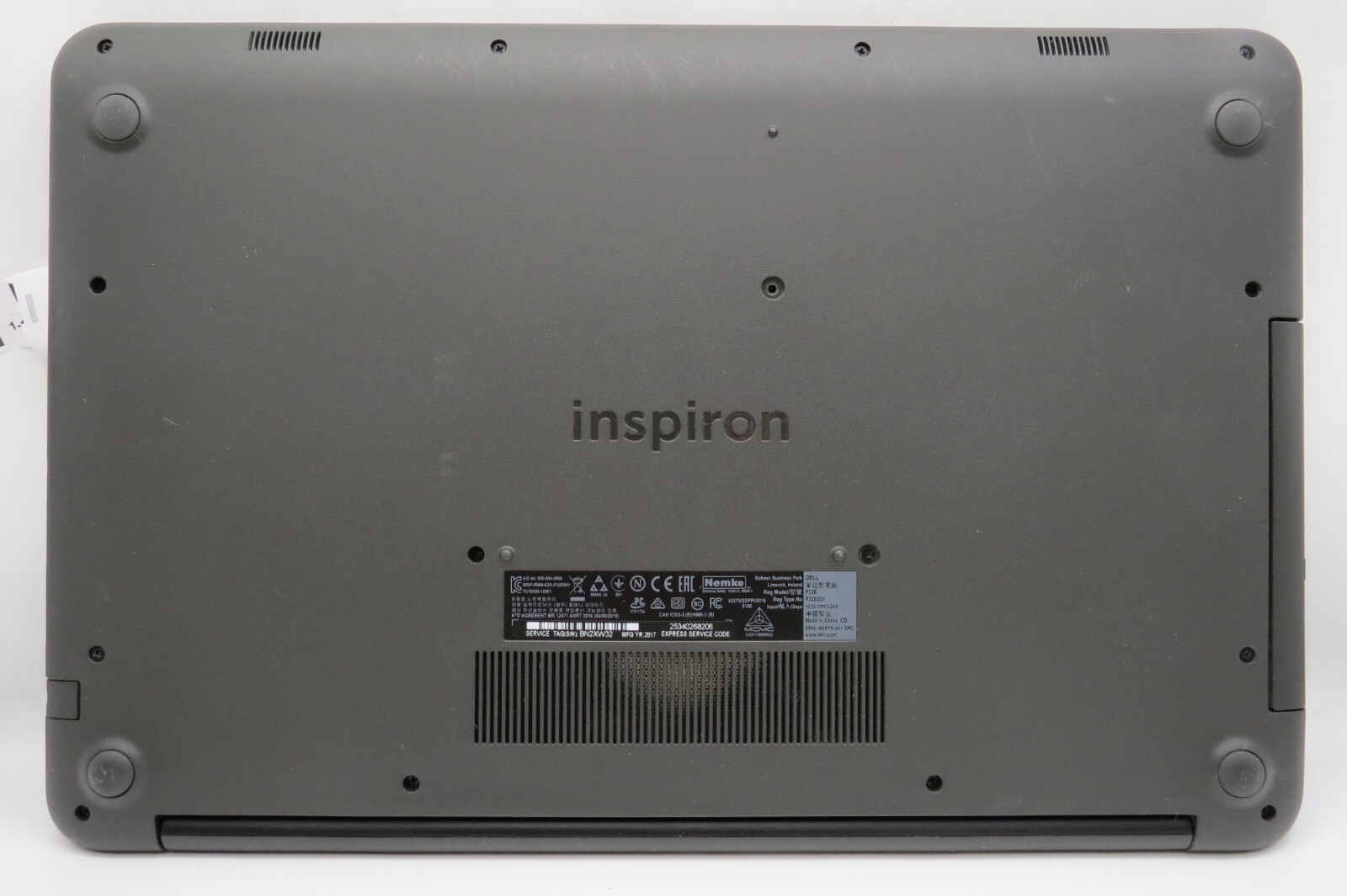 Dell Inspiron 17 5767-17.3″-i7-7500U@2.70GHz-16GB RAM-250GB 2.5 SSD-NO OS *READ*