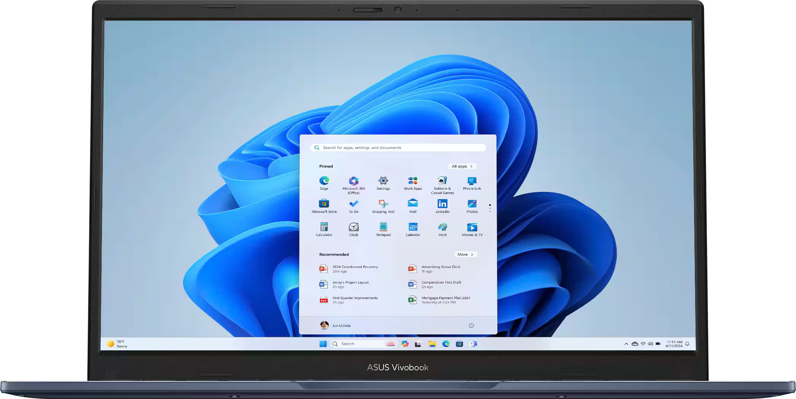 ASUS Vivobook 14″ FHD IPS Laptop Intel Core 5-120U 8GB RAM 256GB PCIE SSD WIN11