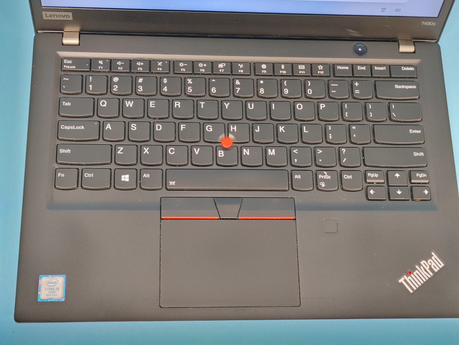 Lenovo T490S THINKPAD 14” PSSQD3L i5-8365U 1.6 16GB RAM 256GB SSD