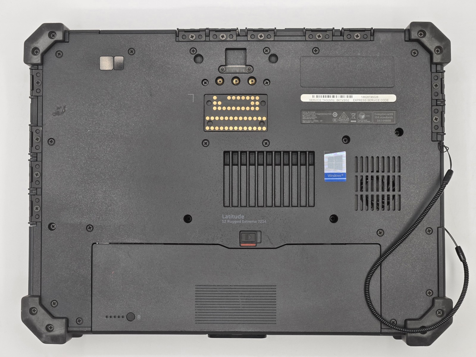 Dell Latitude 7214 Rugged Extreme 12″ HD I7-6600U Motherboard Palmrest *READ*