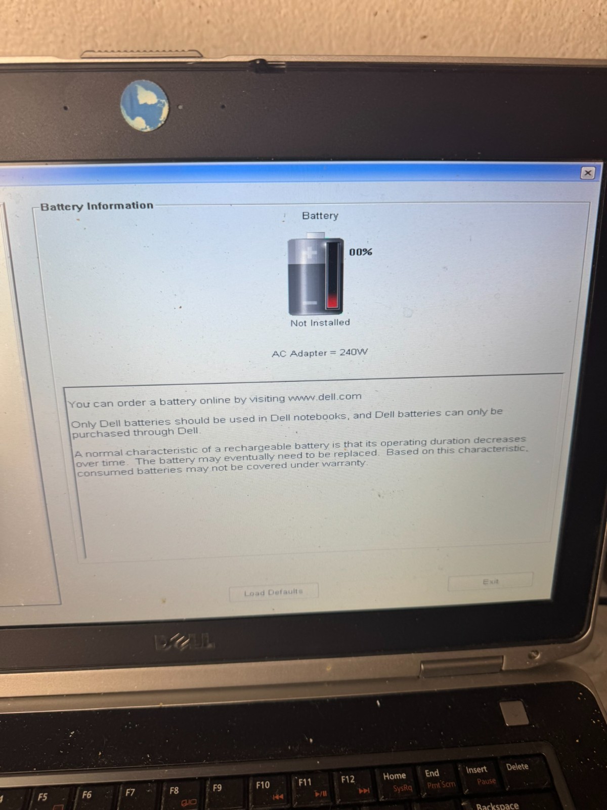 Dell Latitude E6430 14in Intel i5-3230M 8GB RAM No Drive Parts/Repair #5074