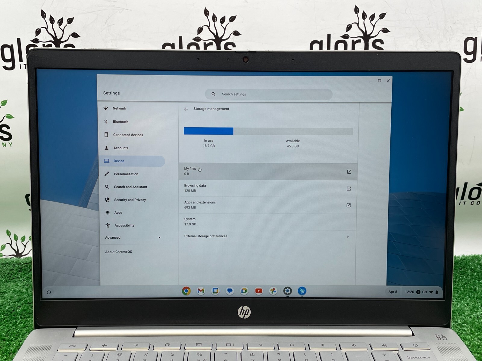 HP Pro c640 Chromebook Laptop Intel i5-10310U 1.70 / 8GB RAM / 64GB SSD / Touch