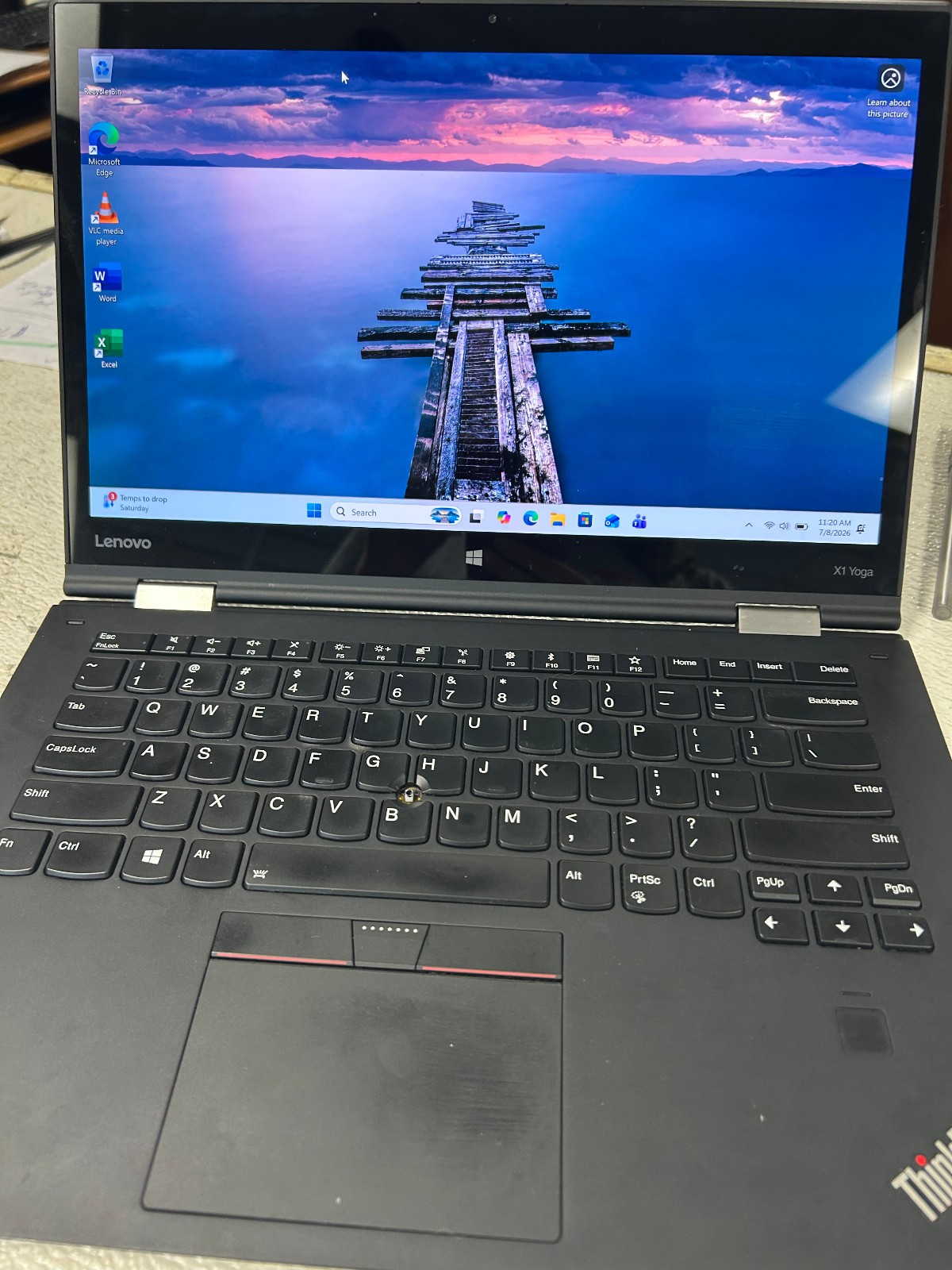 Lenovo ThinkPad X1 Yoga i7 Touch 16GB 128GB SSD Win11 Pro Office 2021 Stylus