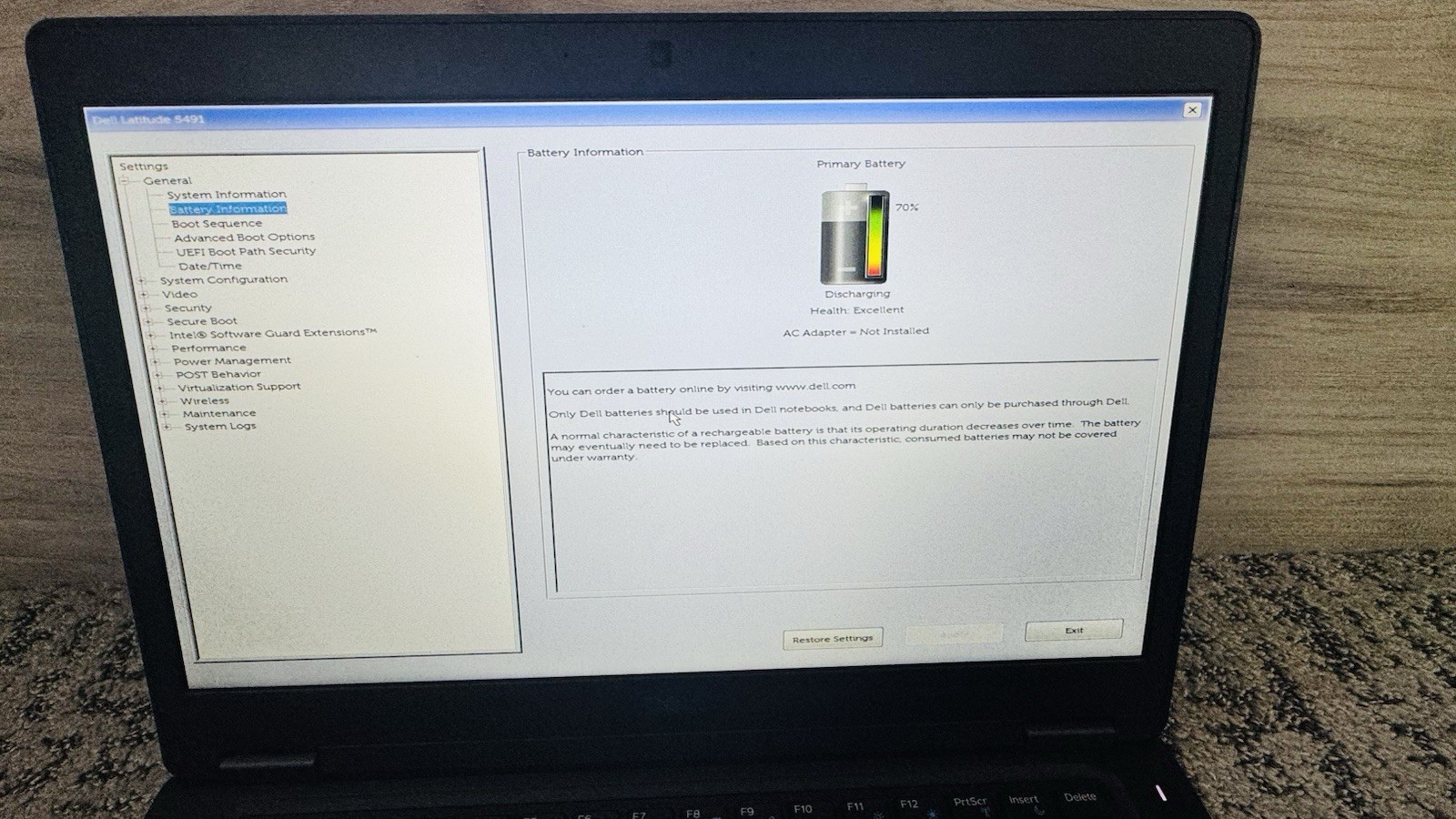 Dell Latitude 5491 14″ FHD i5-8400H 16GB RAM 256GB SSD Windows 11 Pro office