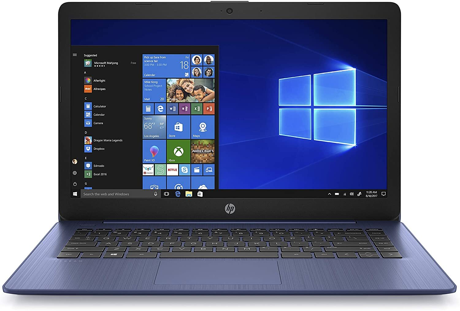 HP 14-ds0050nr 14″ HD Laptop AMD A4-9120e 4GB DDR4 64GB eMMC Win10 S D GRADE