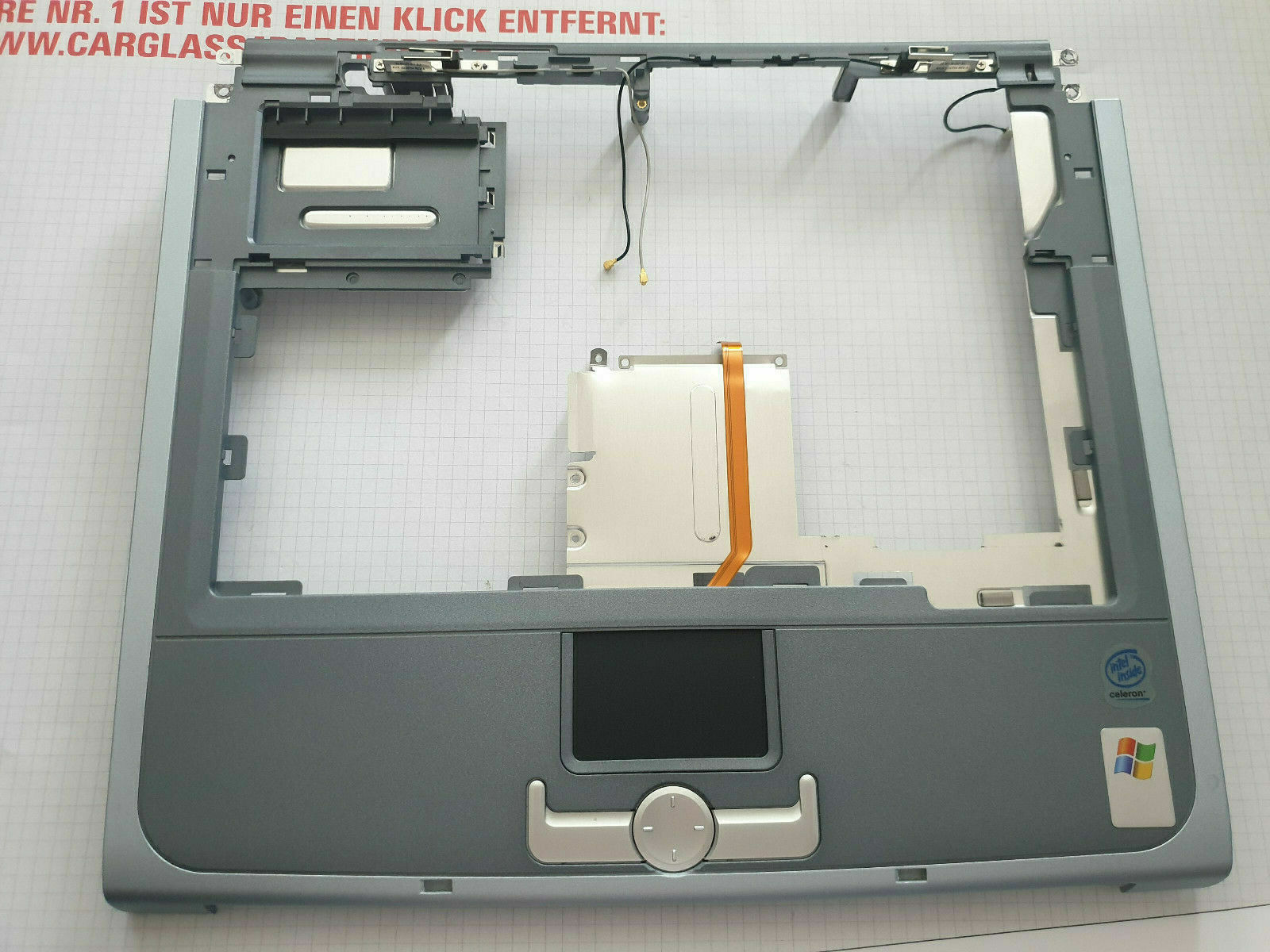 Medion MD 41700 housing upper shell + touchpad