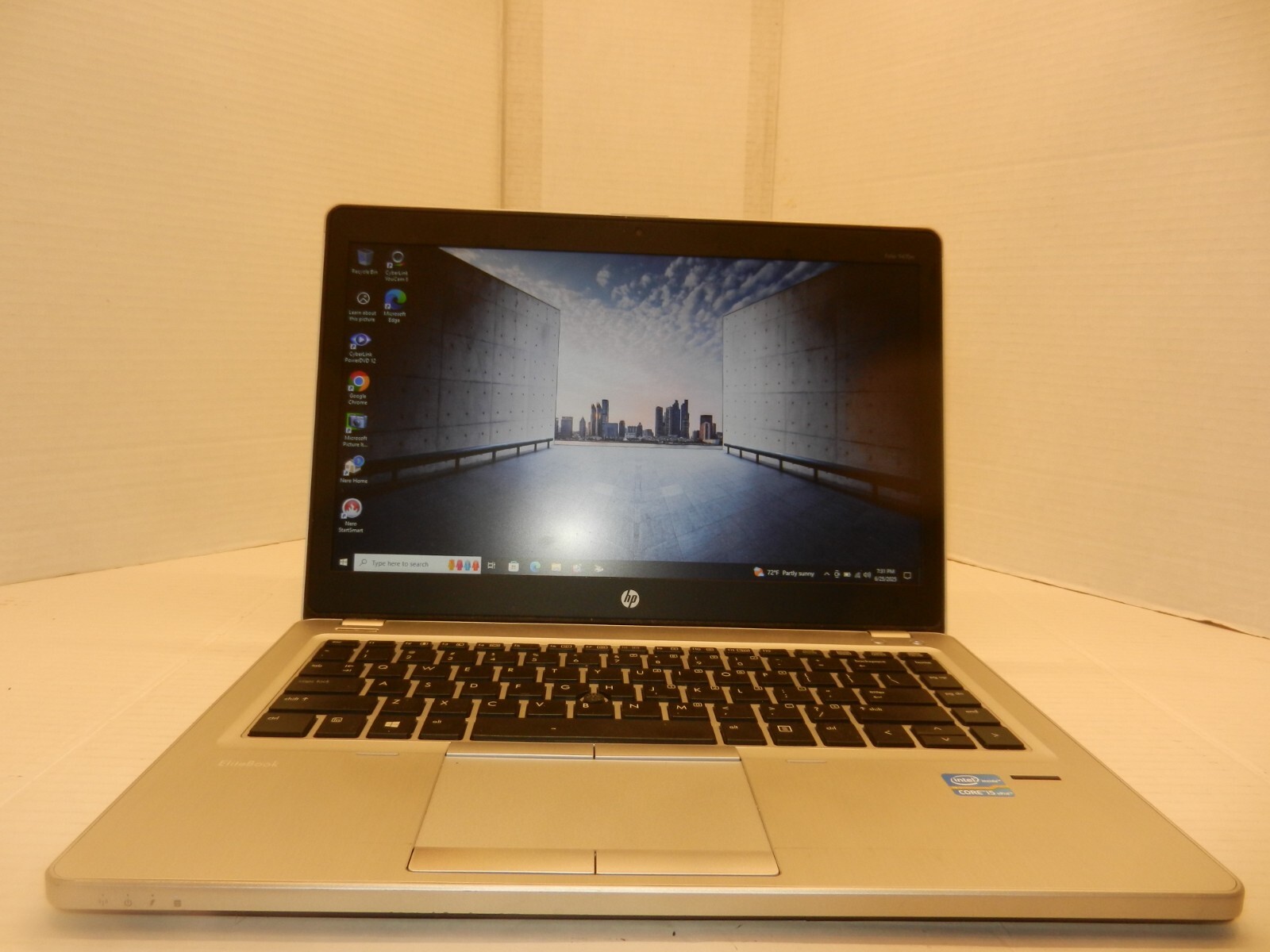 HP ELITEBOOK FOLIO 9470M CORE i5-3427U@1.8GHz 8GB RAM 500GB HDD WINDOWS 10 (B)