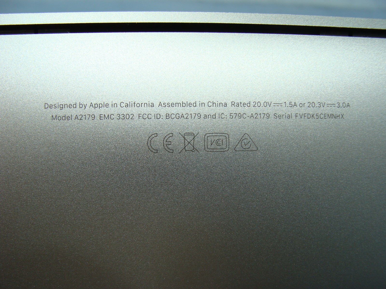 Apple MacBook Air 13.3″ A2179 2020 i5-1030NG7 1.1GHz 16GB 256GB Sequoia MVH2LL/A