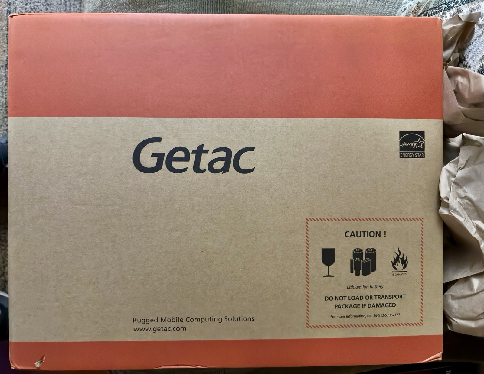 NEW GETAC S400 G2 Rugged Notebook 14″ 500GB DVD W7 i5 3320M 2.8GHz New old stock