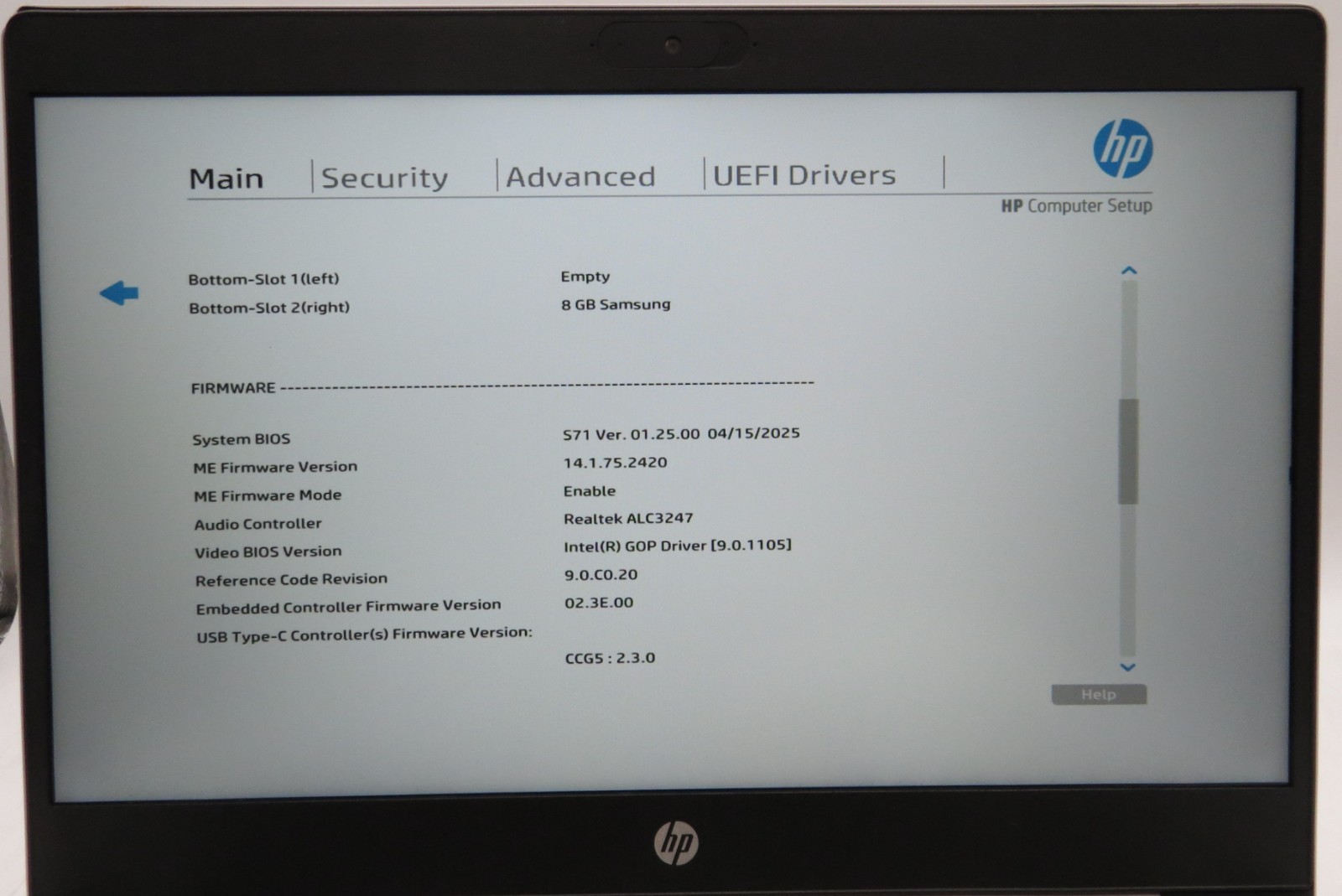 HP ProBook 440 G7 _ i7-10510U @ 1.8 _ 8GB RAM _ 480GB SSD _ W11P