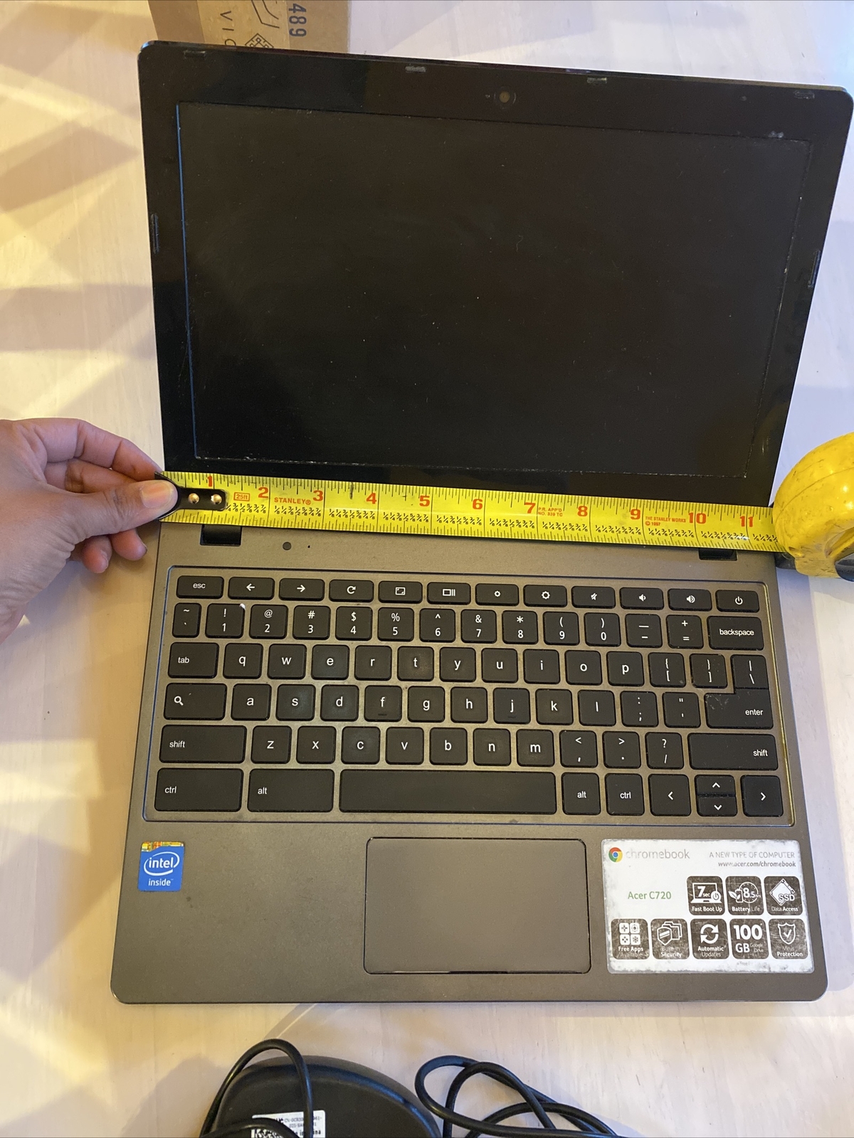DELL End ACER LAPTOP INTEL PENTIUM I3 -FOR PARTS ONLY