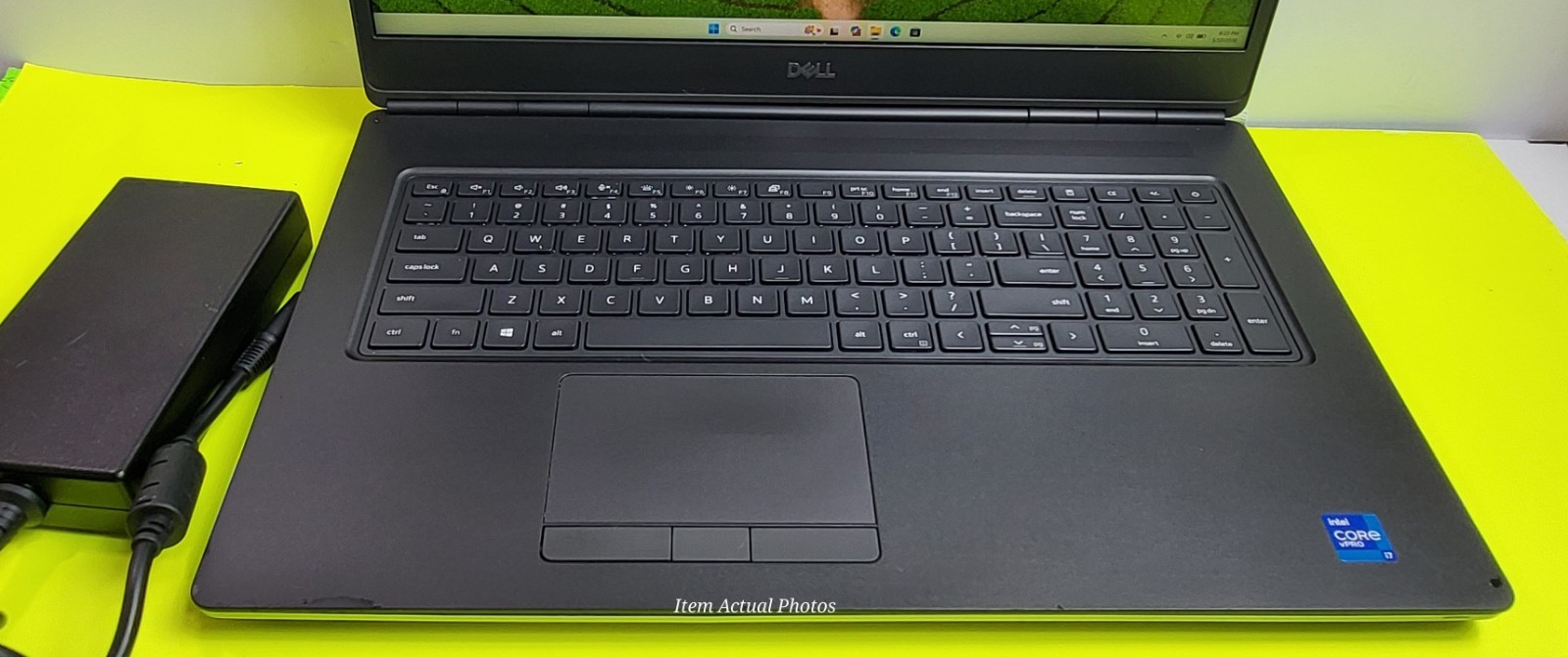 DELL PRECISION 17 7760 i7-11850H 8GB RAM 256GB SSD 17.3″ RTX A3000 11 Pro