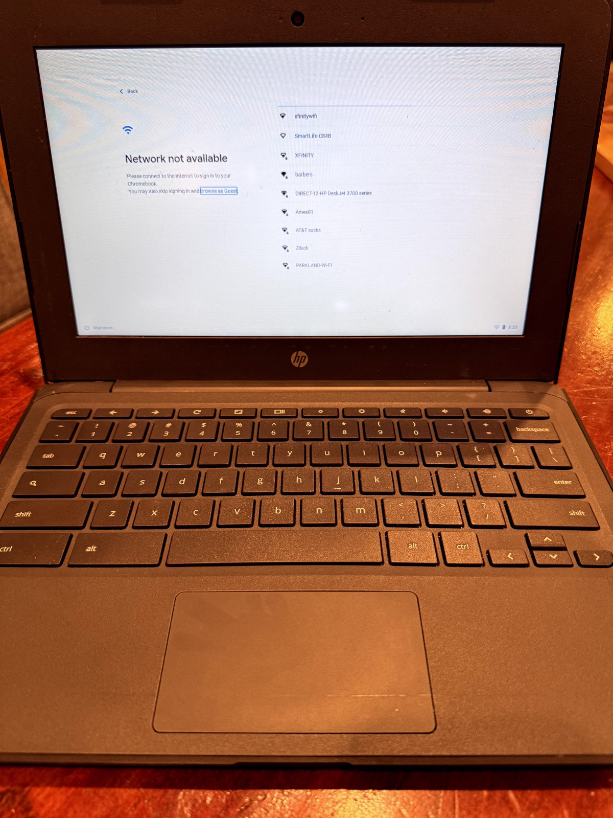 HP 11A G6 EE 11.6″ 4GB 16GB SSD Chromebook *See Photos* WORKS Good