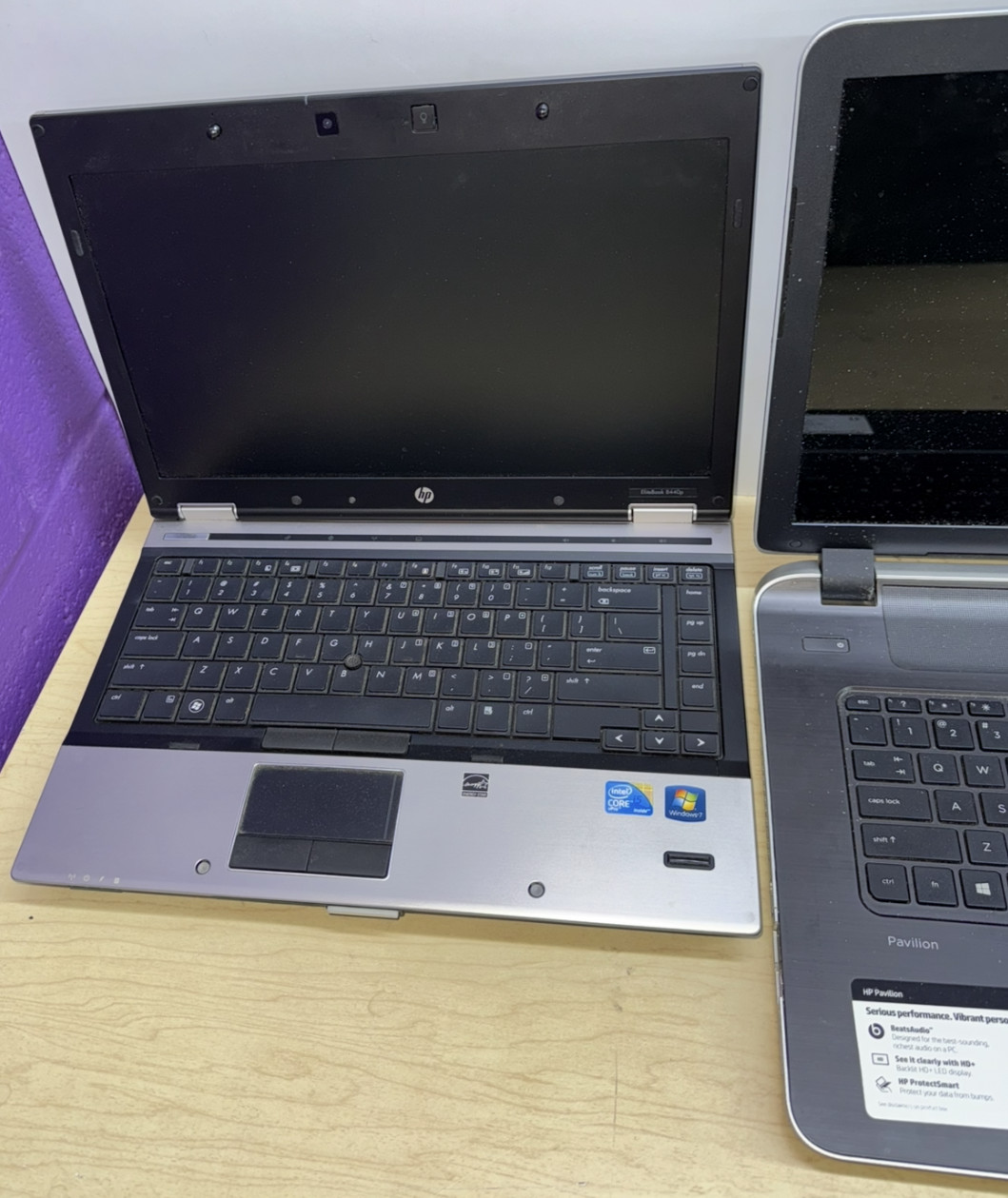 Lot of 4 HP Laptops (PARTS/REPAIR)
