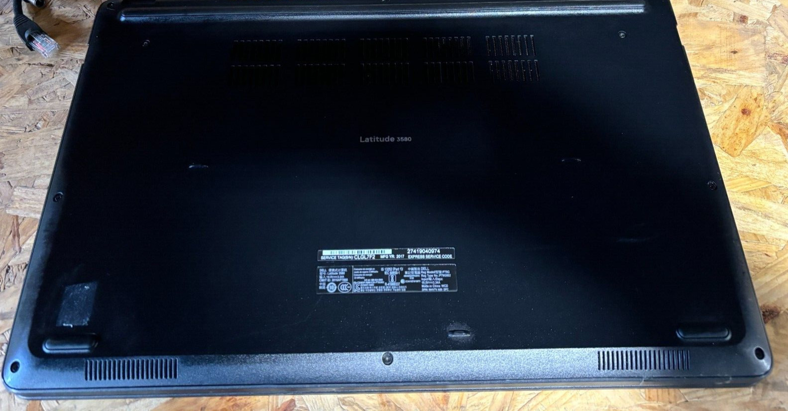 DELL LATITUDE 3580 i5 7300U 2.60GHz 8 GB RAM 500 GB HDD