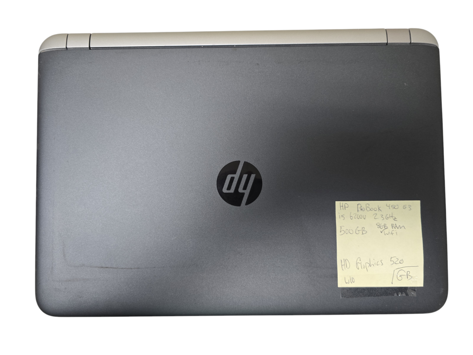 HP ProBook 450 G3 i5-6200U@2.3GHz 8GB Ram 500GB HDD Win 10 Tested