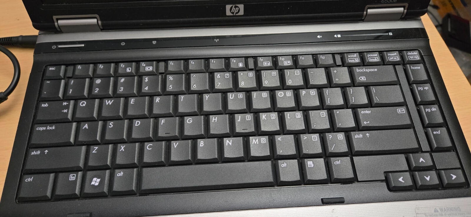 HP Compaq 6530b Intel Core 2 Duo CPU P8400 @2.26GHz