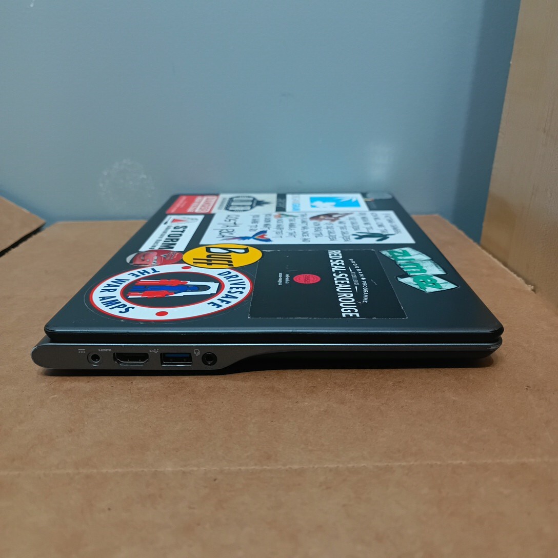 Acer C720-2800 ZHN Chromebook 64GB M.2 NGFF SSD Gray Celeron 2955U 4GB RAM