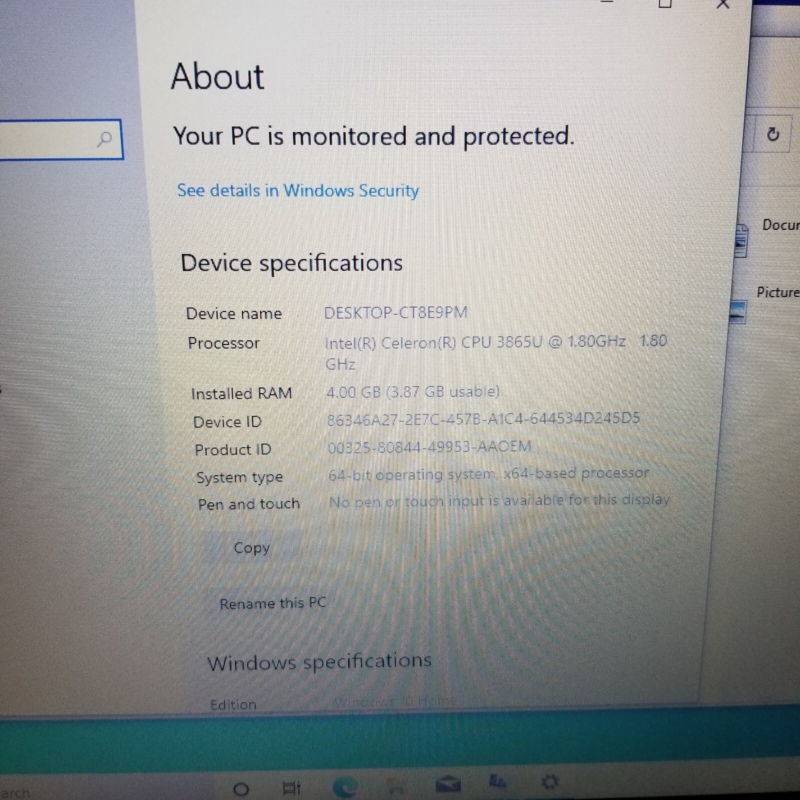 Dell Latitude 3580 15.6″ Laptop Intel 1.8GHz 4GB 500GB w/ A.C Webcam/HDMI #69