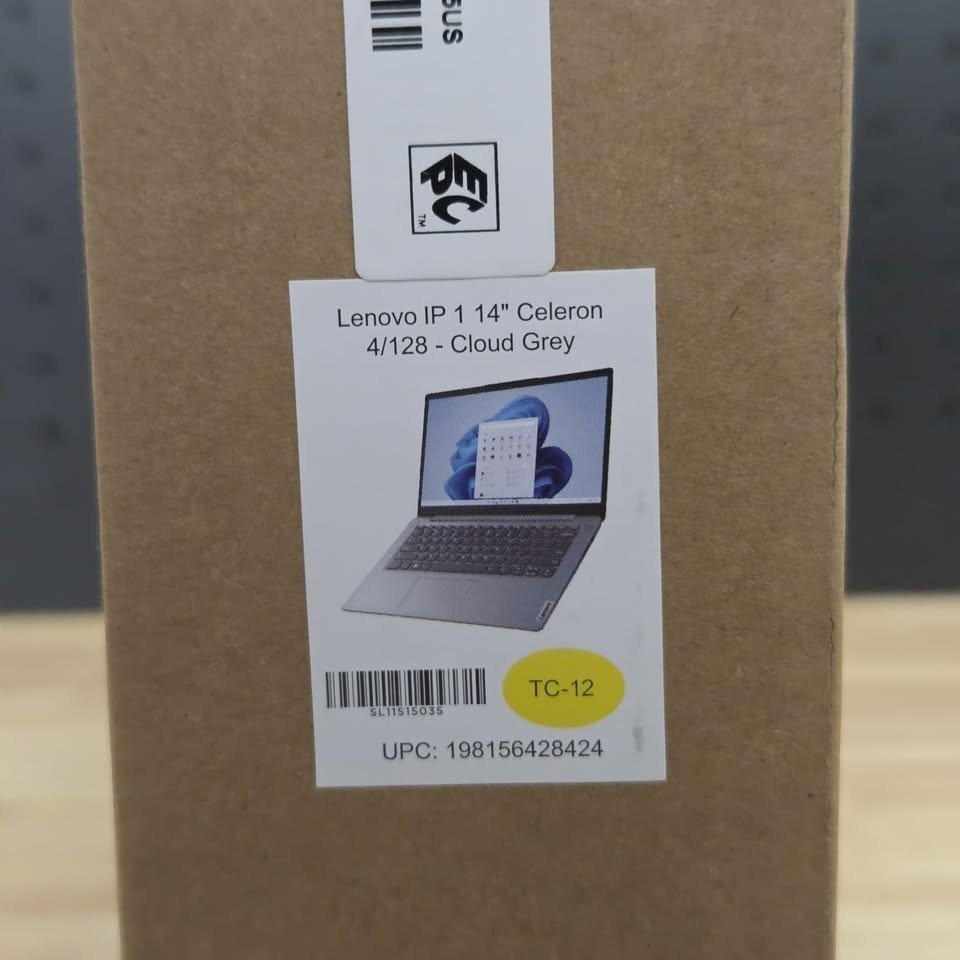 Lenovo IdeaPad 1i 14 Laptop Intel Celeron N4500 4GB 128GB