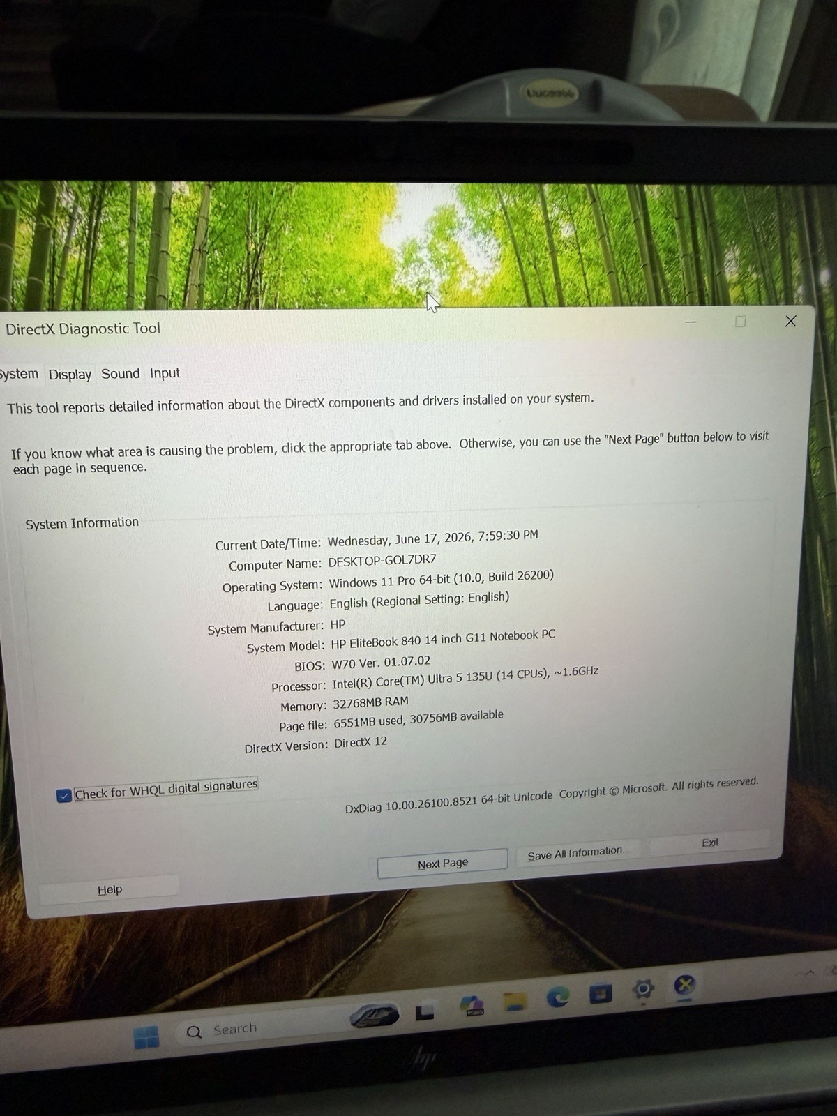 HP EliteBook 840 G11 | Ultra 5 135U | 32GB RAM | 512GB SSD | 99% 50 Cycle Count